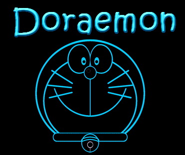 Doraemon The Cat From The Future LED Neon Sign